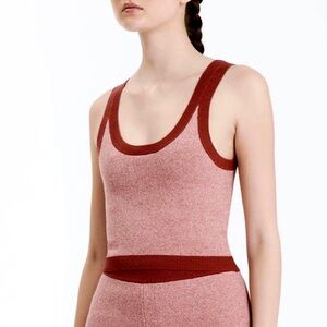 Nude Lucy Workout Knit Tank Top
